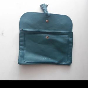 Rodier rare genuine italian leather clutch